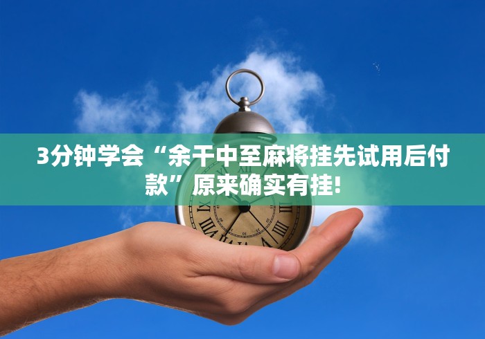 【重磅来袭】“新海米大厅有挂试用!详细开挂教程