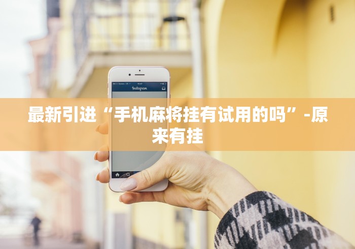 最新引进“手机麻将挂有试用的吗”-原来有挂