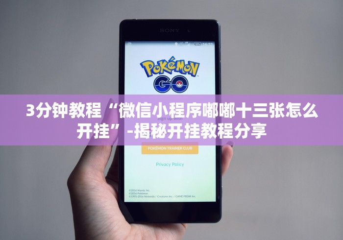 3分钟教程“微信小程序嘟嘟十三张怎么开挂”-揭秘开挂教程分享