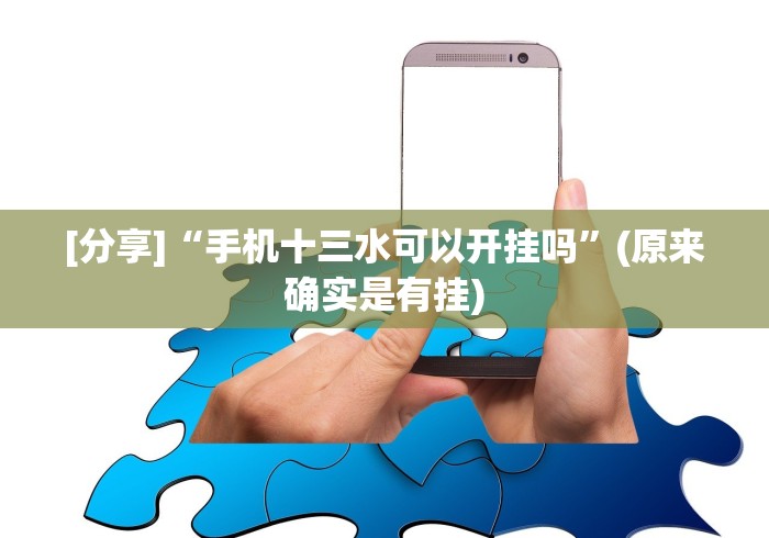 [分享]“手机十三水可以开挂吗”(原来确实是有挂)