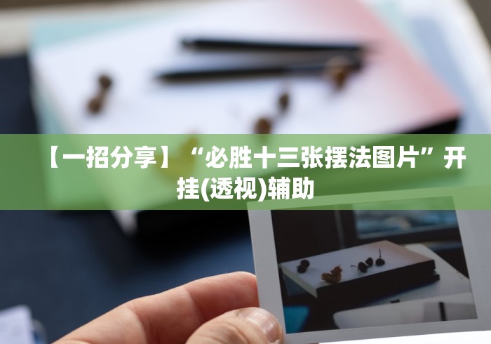 【一招分享】“必胜十三张摆法图片”开挂(透视)辅助