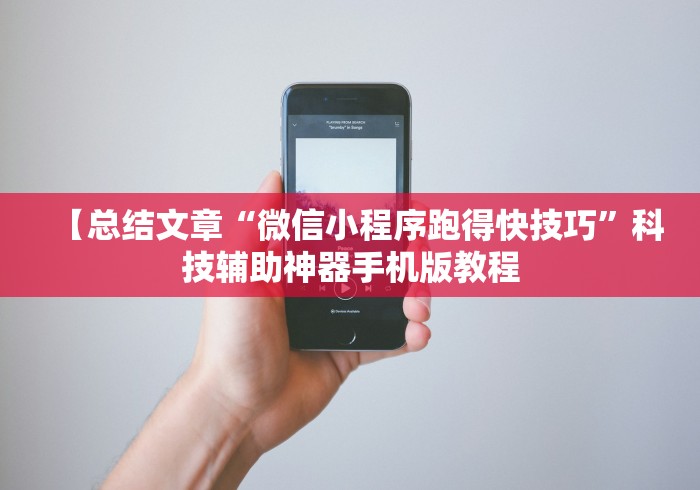 【总结文章“微信小程序跑得快技巧”科技辅助神器手机版教程 【总结文章“微信小程序跑得快技巧”科技辅助神器手机版教程