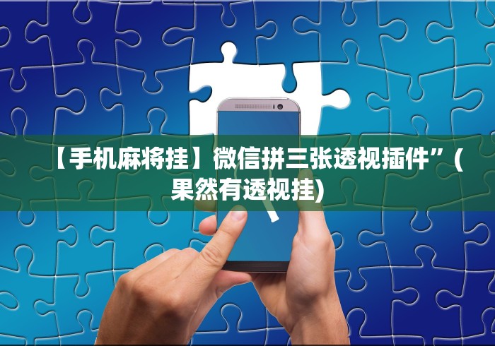 【手机麻将挂】微信拼三张透视插件”(果然有透视挂)