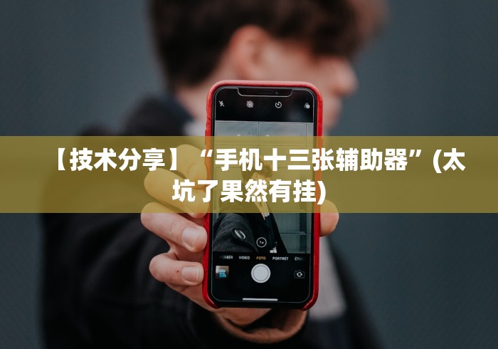 【技术分享】“手机十三张辅助器”(太坑了果然有挂)