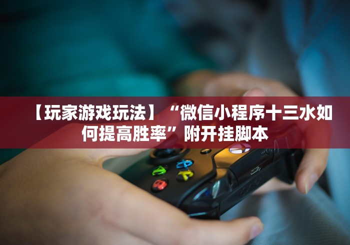 【玩家游戏玩法】“微信小程序十三水如何提高胜率”附开挂脚本