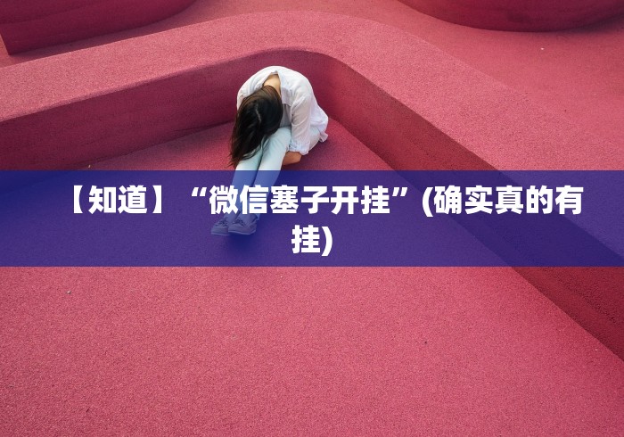 【知道】“微信塞子开挂”(确实真的有挂) 【知道】“微信塞子开挂”(确实真的有挂)