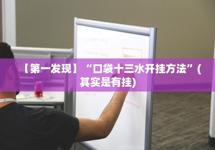 【第一发现】“口袋十三水开挂方法”(其实是有挂)