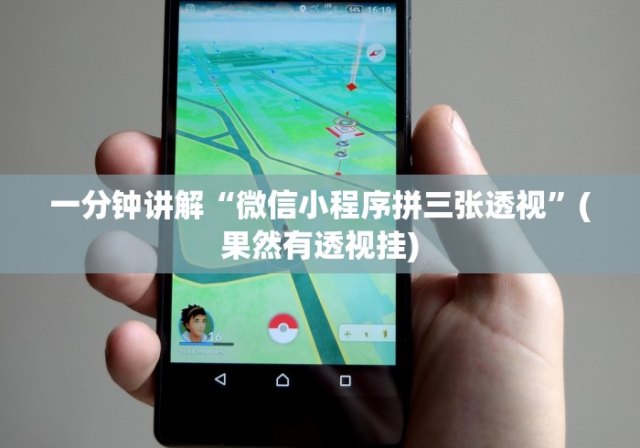 一分钟讲解“微信小程序拼三张透视”(果然有透视挂)