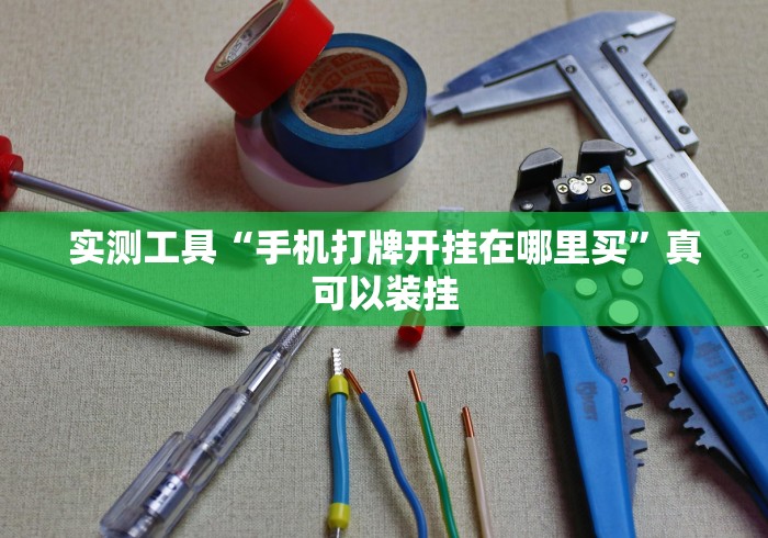 实测工具“手机打牌开挂在哪里买”真可以装挂