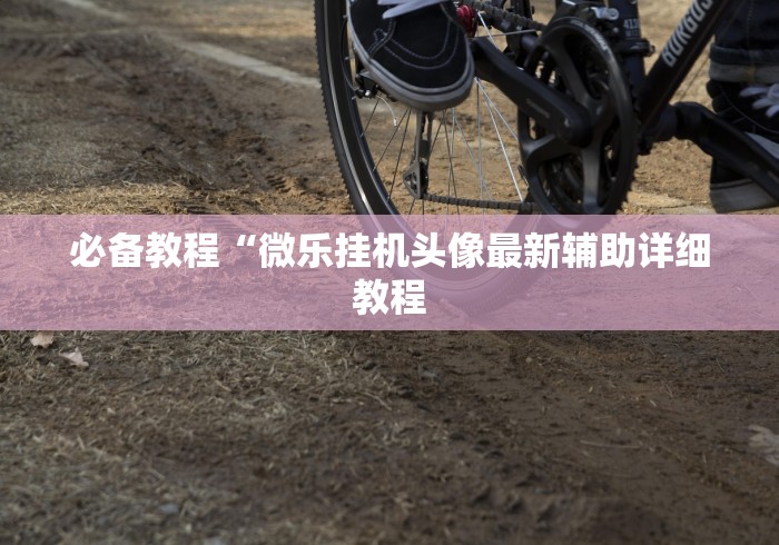 必备教程“微乐挂机头像最新辅助详细教程