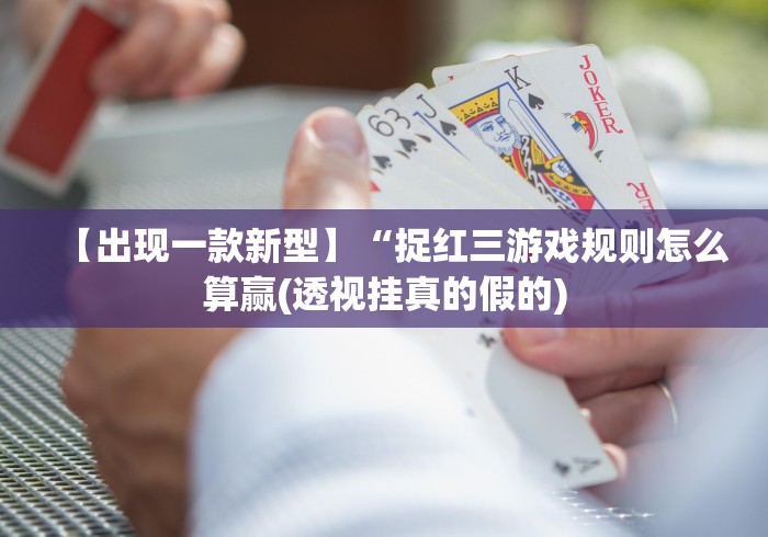 【出现一款新型】“捉红三游戏规则怎么算赢(透视挂真的假的)