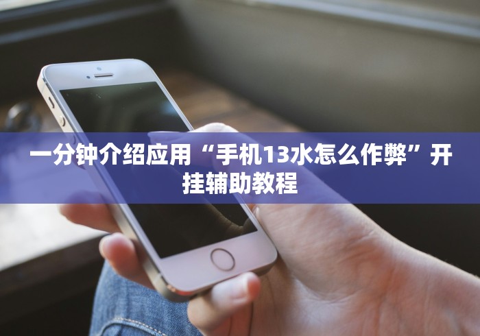 一分钟介绍应用“手机13水怎么作弊”开挂辅助教程
