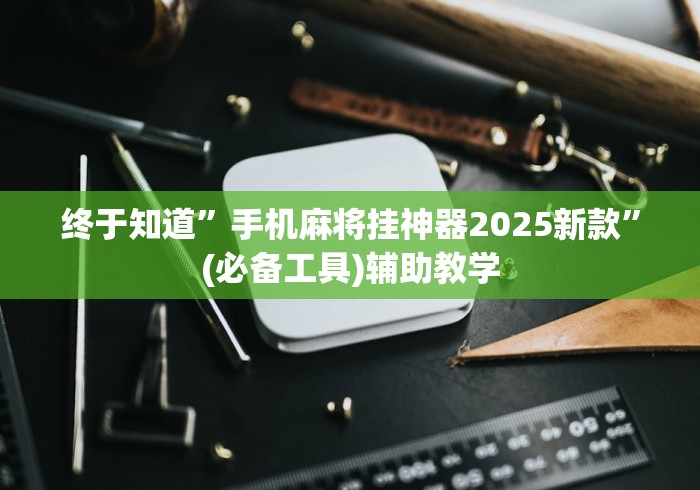 终于知道”手机麻将挂神器2025新款”(必备工具)辅助教学