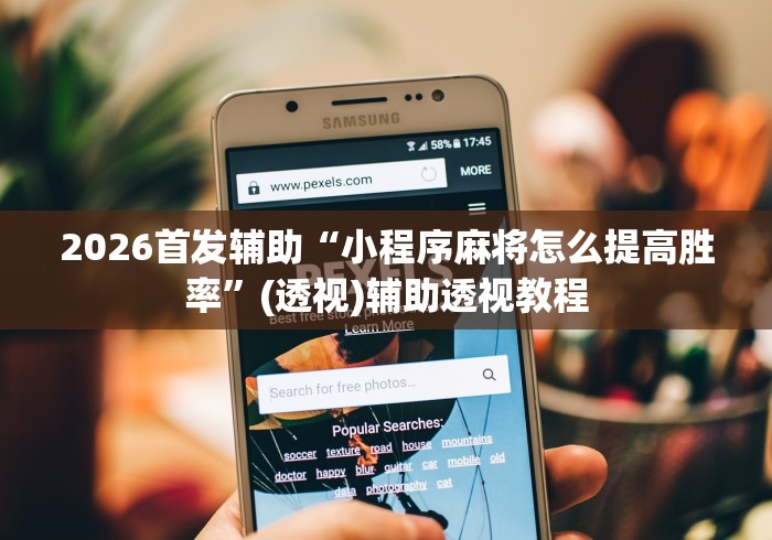 2026首发辅助“小程序麻将怎么提高胜率”(透视)辅助透视教程