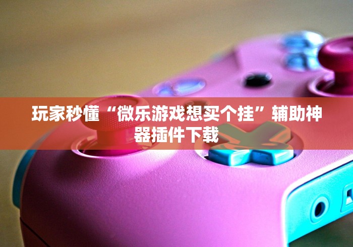 玩家秒懂“微乐游戏想买个挂”辅助神器插件下载