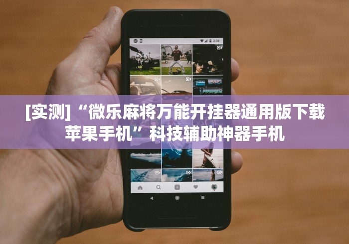 [实测]“微乐麻将万能开挂器通用版下载苹果手机”科技辅助神器手机