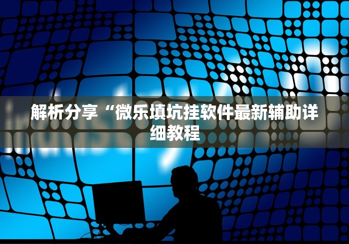 解析分享“微乐填坑挂软件最新辅助详细教程