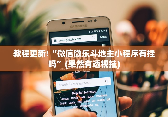教程更新!“微信微乐斗地主小程序有挂吗	”(果然有透视挂)