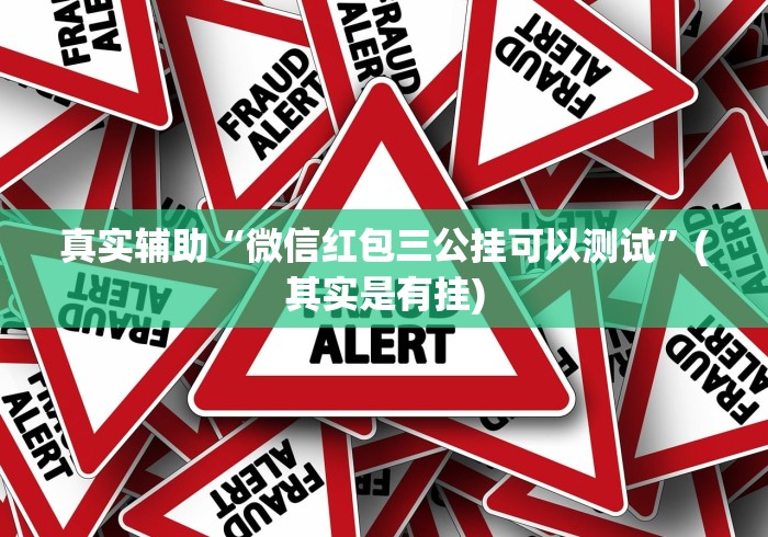 真实辅助“微信红包三公挂可以测试”(其实是有挂)