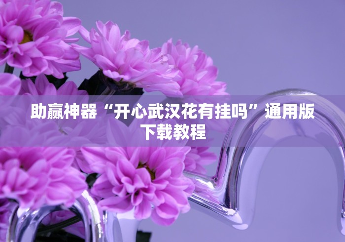 助赢神器“开心武汉花有挂吗”通用版下载教程