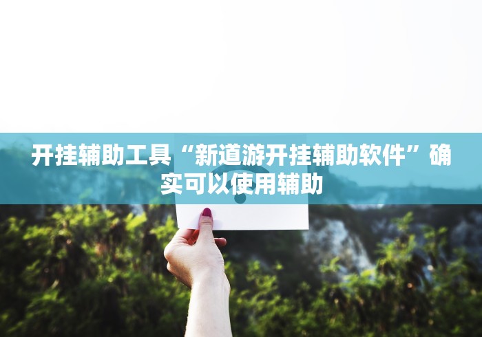 开挂辅助工具“新道游开挂辅助软件”确实可以使用辅助