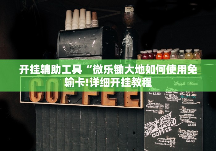 开挂辅助工具“微乐锄大地如何使用免输卡!详细开挂教程