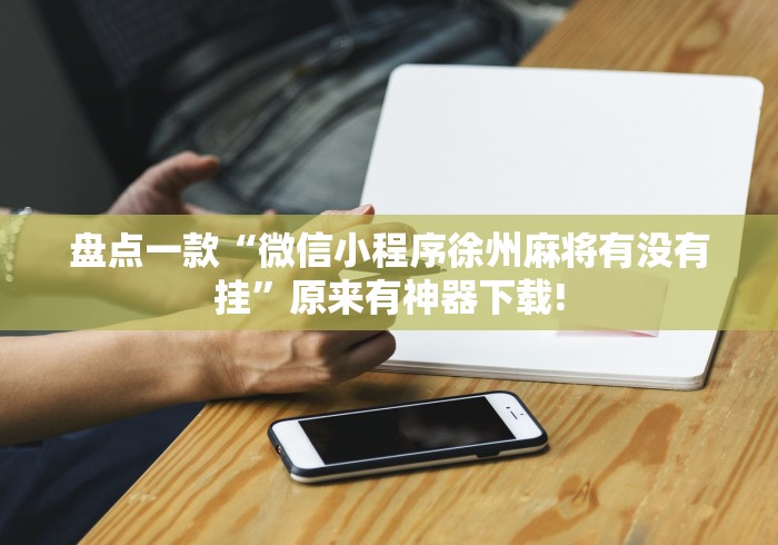 盘点一款“微信小程序徐州麻将有没有挂”原来有神器下载!