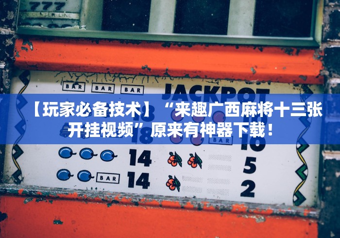 【玩家必备技术】“来趣广西麻将十三张开挂视频”原来有神器下载！