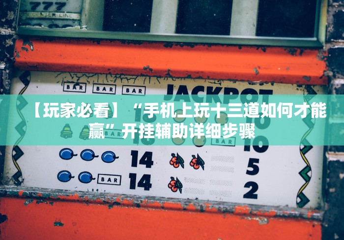 【玩家必看】“手机上玩十三道如何才能赢”开挂辅助详细步骤