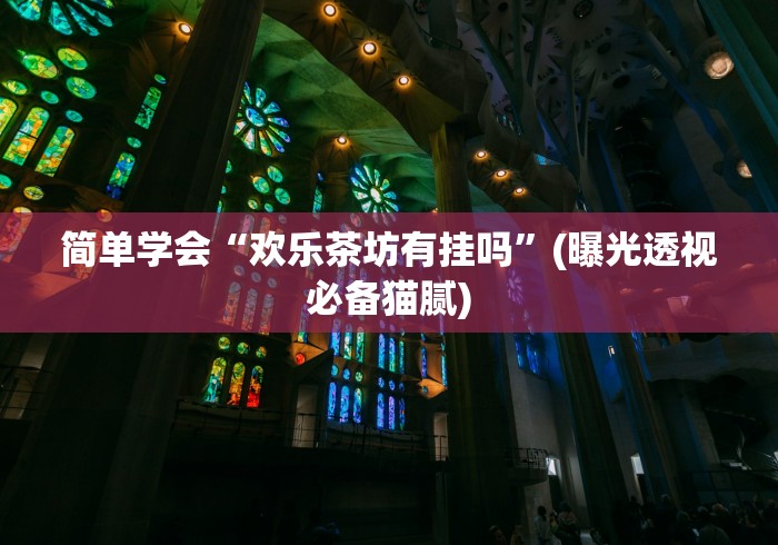 简单学会“欢乐茶坊有挂吗”(曝光透视必备猫腻)