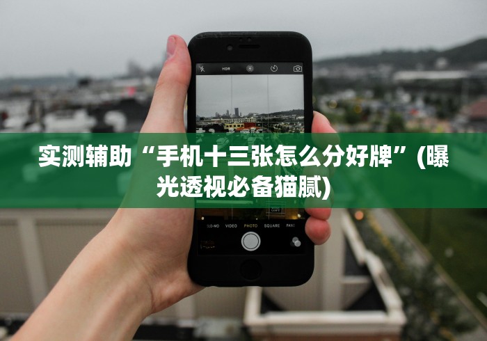 实测辅助“手机十三张怎么分好牌”(曝光透视必备猫腻)