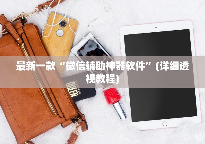 最新一款“微信辅助神器软件”(详细透视教程)