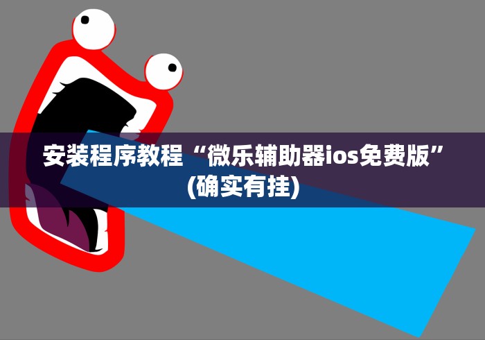 安装程序教程“微乐辅助器ios免费版”(确实有挂)