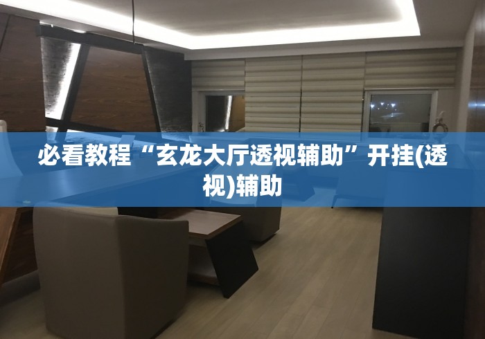 必看教程“玄龙大厅透视辅助”开挂(透视)辅助