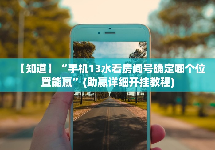 【知道】“手机13水看房间号确定哪个位置能赢”(助赢详细开挂教程)