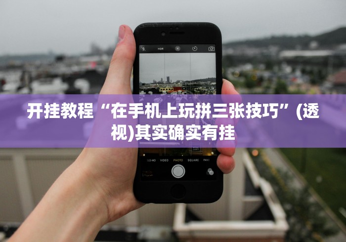 开挂教程“在手机上玩拼三张技巧”(透视)其实确实有挂