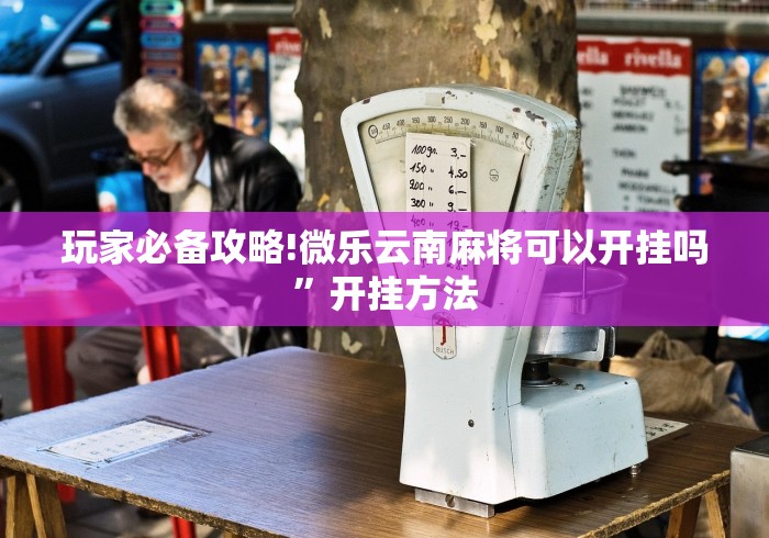 玩家必备攻略!微乐云南麻将可以开挂吗”开挂方法